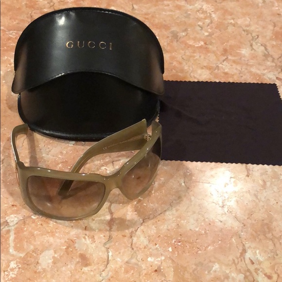 GREEN GUCCI SUNGLASSES GG 290/S main image 4